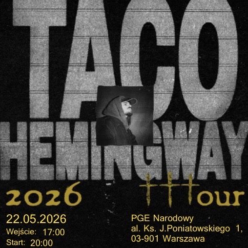 Bilet Taco Hemingway 22.05.2026