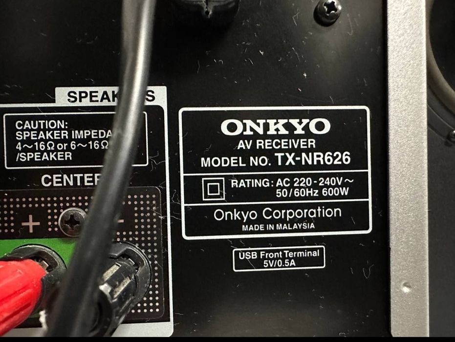 Pilot! 7.2AV-Amplituner Onkyo TX-NR 626,WiFi,Bluetooth 2.1,USB