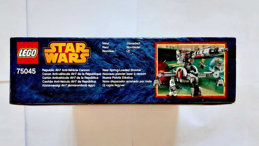 Lego Star Wars 75045 Republic AV-7 Anti-Vehicle Cannon selado