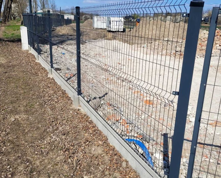 Panel 3D 173 cm  słupek podmurówka akcesoria