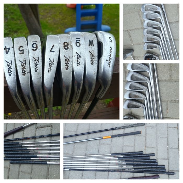 Kije golfowe Torba ZESTAW Titleist