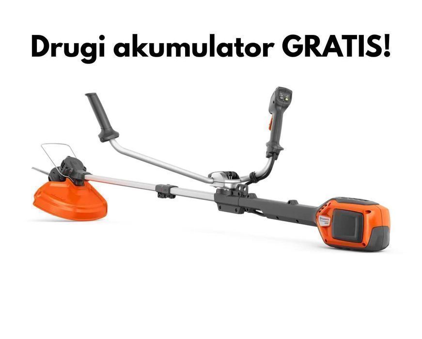 Kosa Wykaszarka Akumulatorowa Husqvarna 220Ir zestaw dwa akumulatory