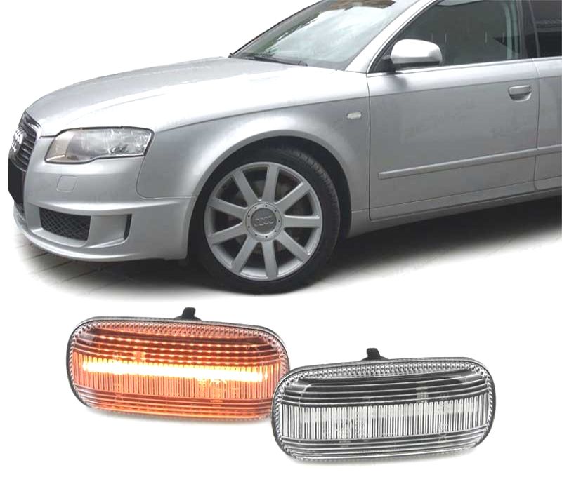PISCAS LATERAIS AUDI A3 A4 A6 A8 TT LED