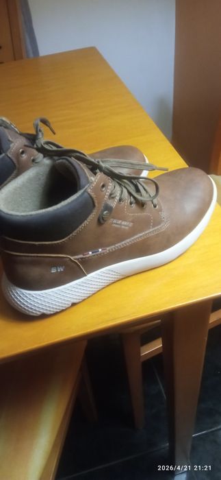 Botas de cano Curto Blue Way