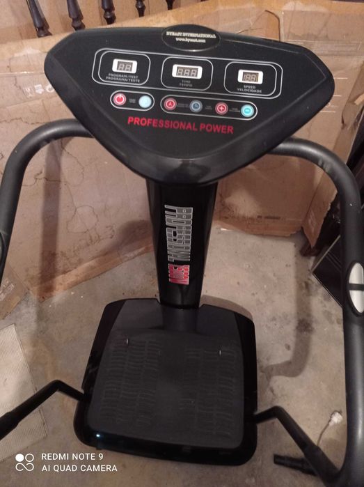Máquina vibradora para exercícios
