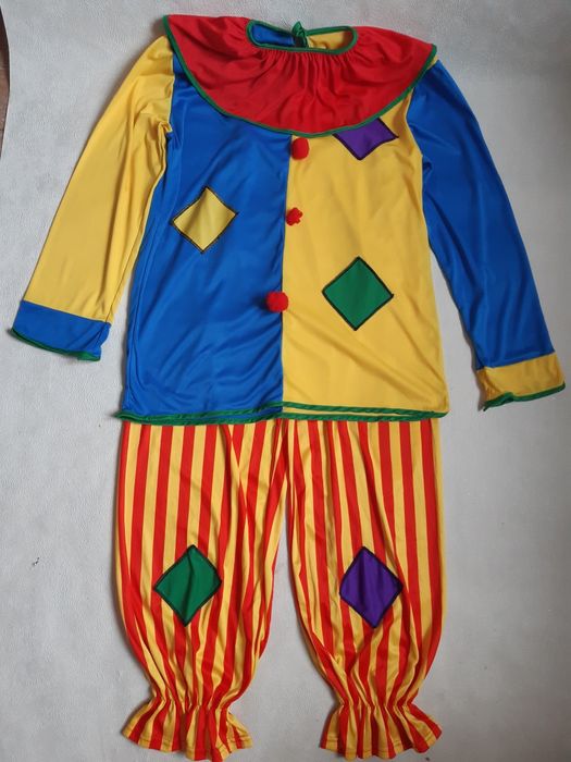 Карнавальний костюм клоуна розмір  с-м