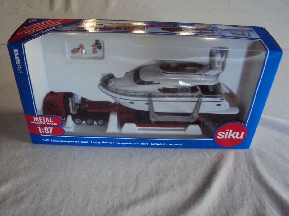 SIKU - Barcos de Cruzeiro | Camiões de transporte | Grua | Elétrico