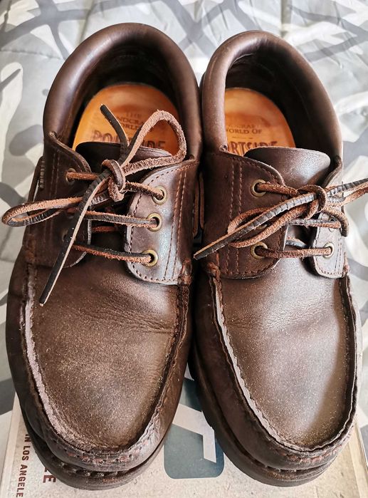 Velas / Sapatos Portside, em pele - 39