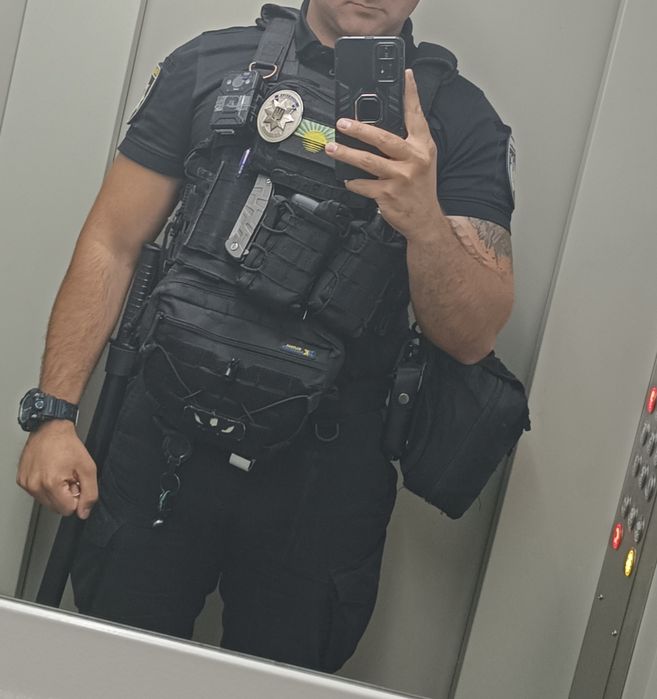 Плитоноска асдаг Asdag черная бронежилет