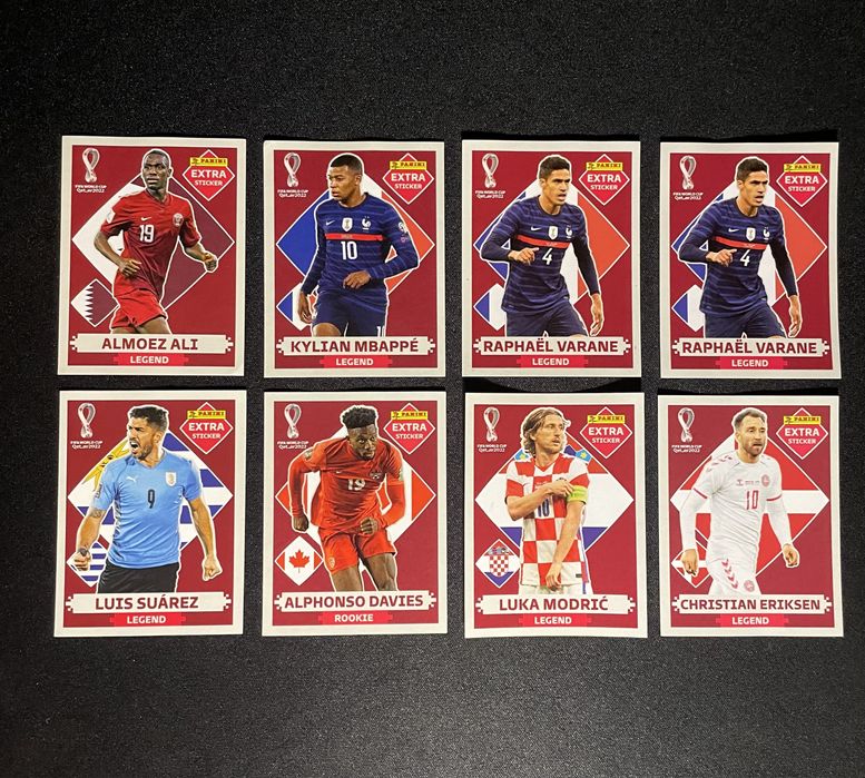Cromos Legend Base Mundial 2022