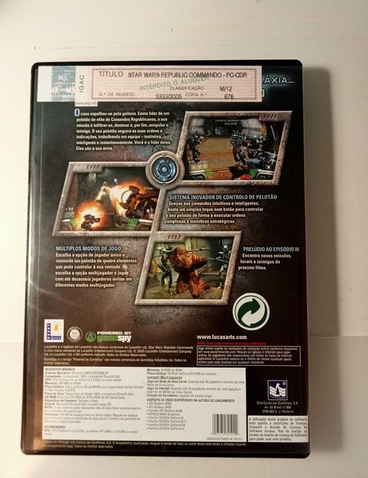 Star Wars Republic Commando PC Game