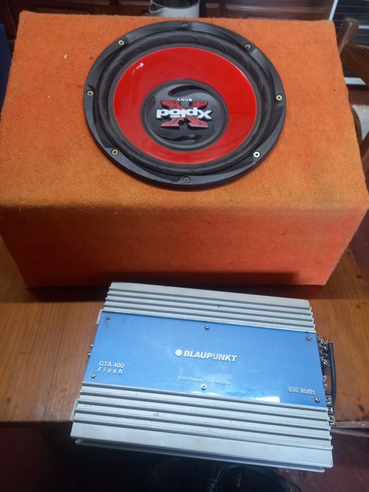 Vendo Subwoofer e amplificador