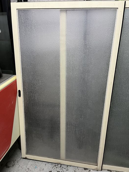 Resguardo de banheira em aluminio 2 portas completo