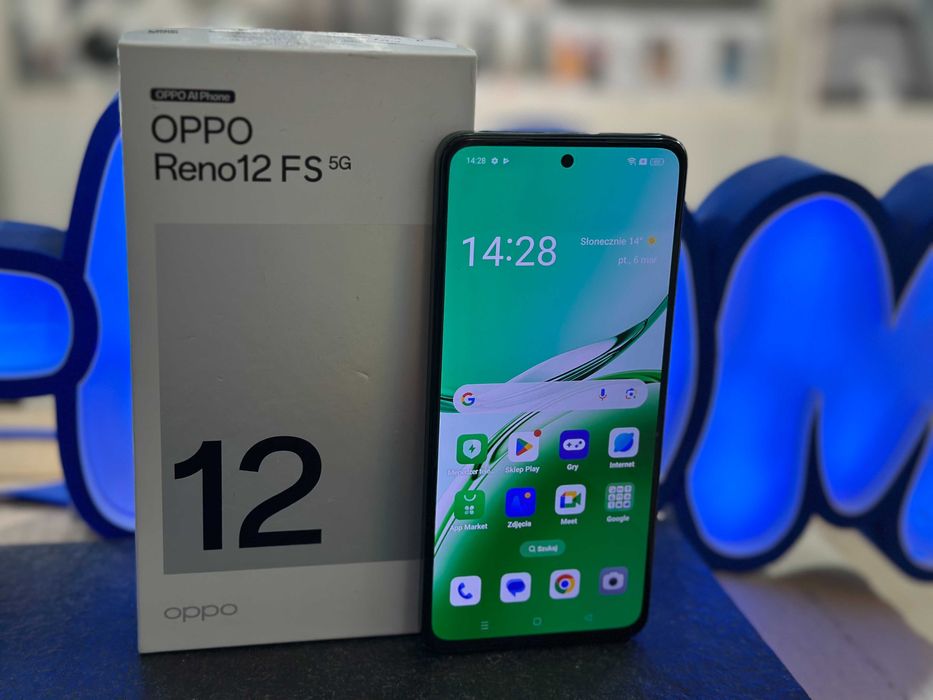 Smartfon OPPO Reno 12 FS 5G 12/512GB 6.67" 120Hz Ciemnozielony / RATY