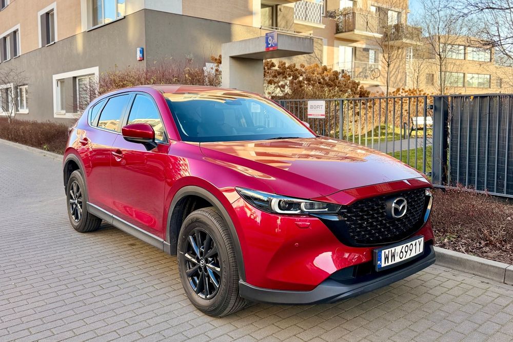 Mazda CX-5 Faktura VAT23%, Salon POLSKA, Lakier Trójwarstwowy Soul Red Cristal