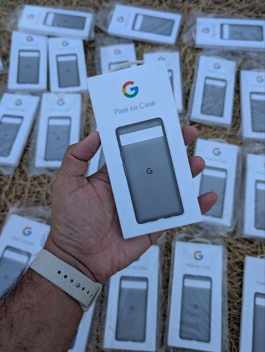 Оригінальний чохол Google Pixel 6a Charcoal (Новий) GA03521