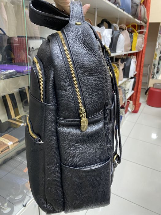 Чоловічий рюкзак Італійський рюкзак шкіряний рюкзак великий