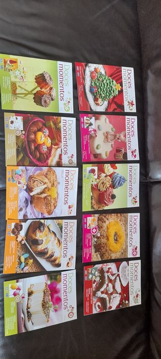 Livros e revistas de culinária