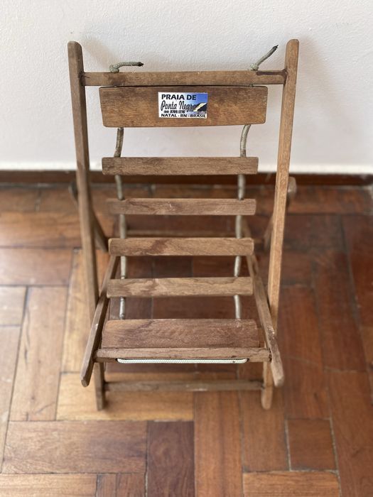 Mini Cadeira Madeira Brasil