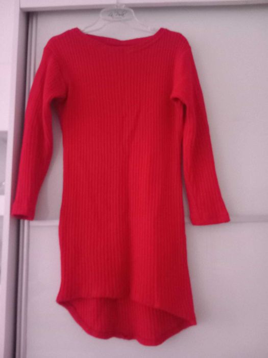 Sweter dłuższy damski