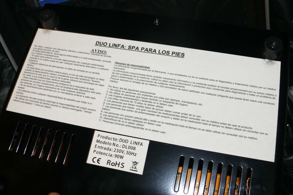 Spa iônico Duo Linfa