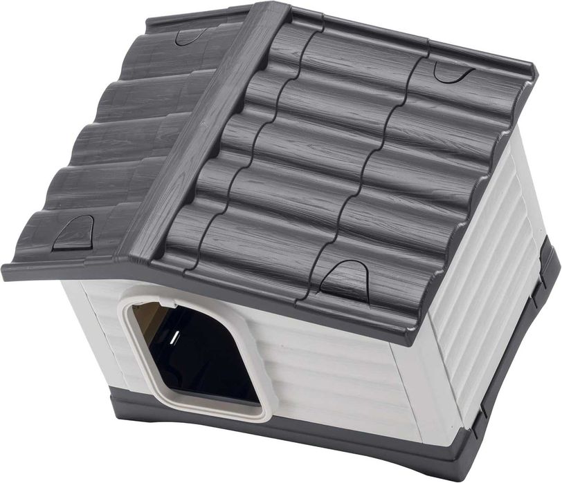 PORTES GRÁTIS - Casota para cão FERPLAST DOGVILLA exterior