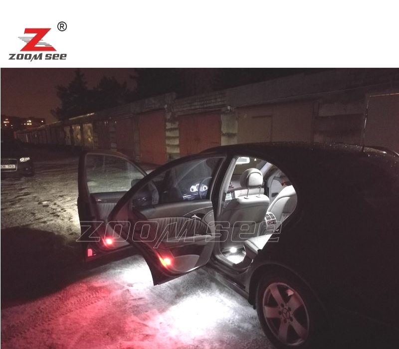 KIT COMPLETO DE 25 LÂMPADAS LED INTERIOR MERCEDES E CLASE W211 E320 E350 E430 E500 E55 AMG 02-08