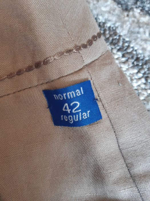 spodnie lniane nowe z metką