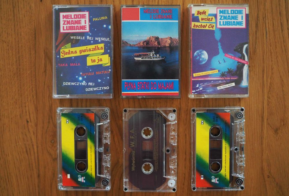 Melodie znane i lubiane, 9 kaset