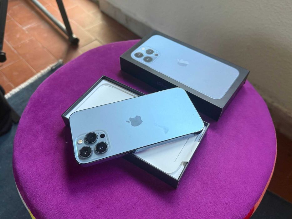 Vendo troco iPhone 13 Pro Max 128Gb Azul C/Fatura Nacional