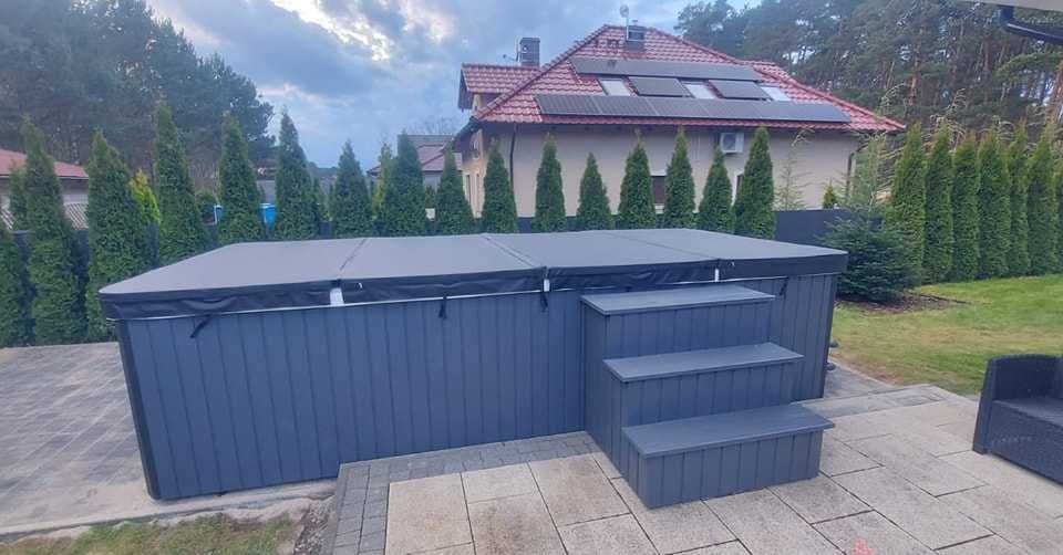 NOWOŚĆ Basen KONGO Pływacki SWIMSPA Hydromasaż balia EUROLINE