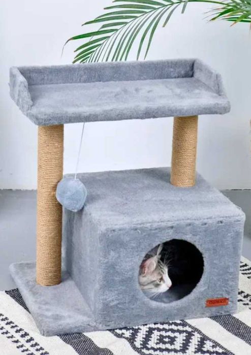 Когтеточка Будиночок для кота Компакт Дряпка Царапка Акція-35%