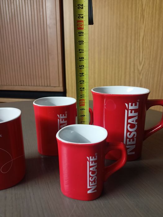 Kolekcjonerskie kubki Nescafe 3 sztuki