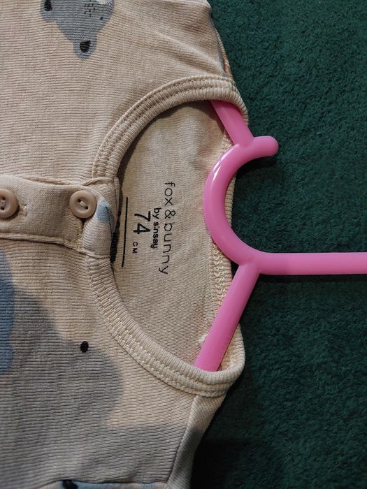 Body z misiami fox & bunny by sinsay rozmiar 74