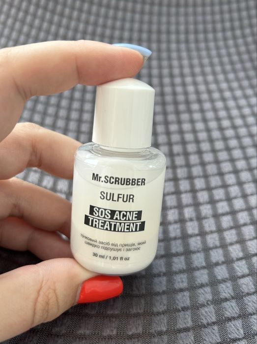 Точковий засіб від прищів SOS Acne Treatment Sulfur Mr Scrubber