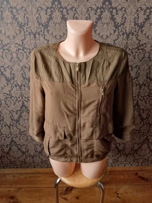 kurtka damska khaki H&M