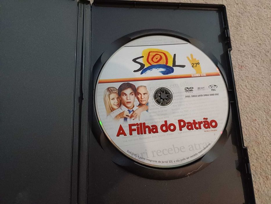 DVD - A filha do patrão, com Ashton Kutcher, Tara Reid, Andy Richter