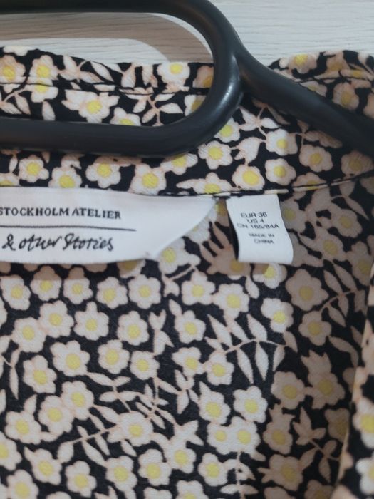 Koszula w kwiatki wiosenna