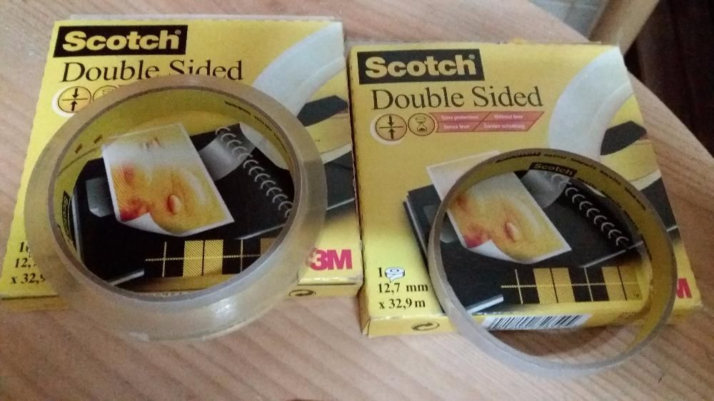 Fita Colas de dupla face e colas