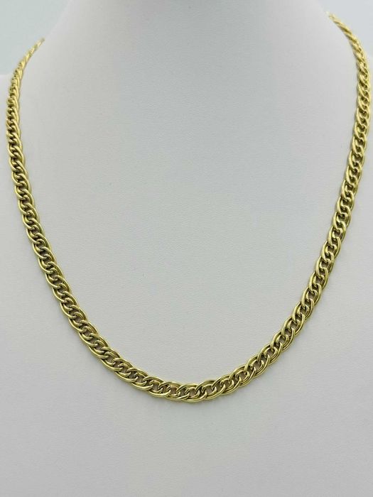 Łańcuch Łańcuszek Złoty Mona Lisa Złoto Próba 585 14 K 50 cm