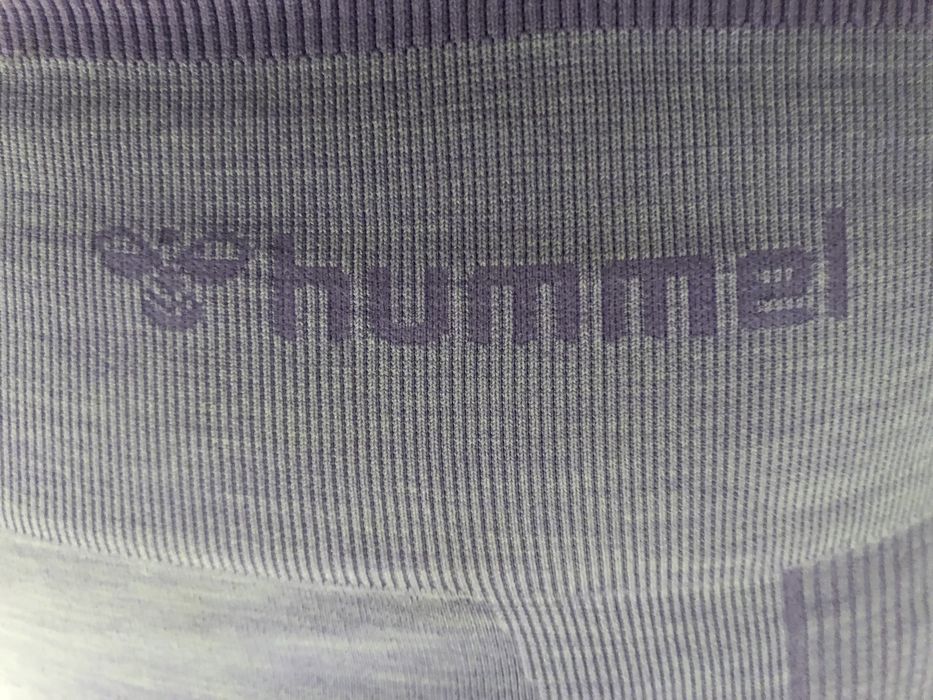 Legginsy getry Hummel fioletowe