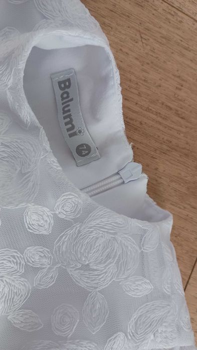 Ubranko do chrztu dla dziewczynki rozmiar 74