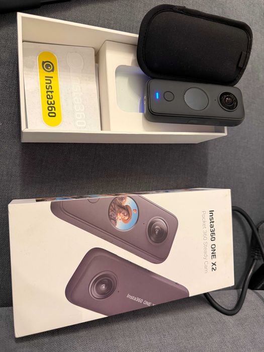 Kamera Insta360 ONE X2 z niewidicznym kijem, wodoodporna