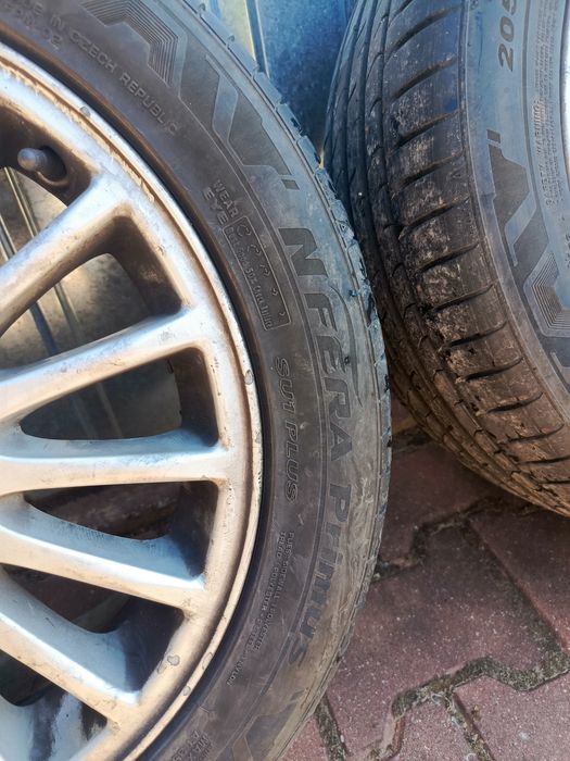 Koła alufelgi volvo 4x114.3 nexen 205/50/16