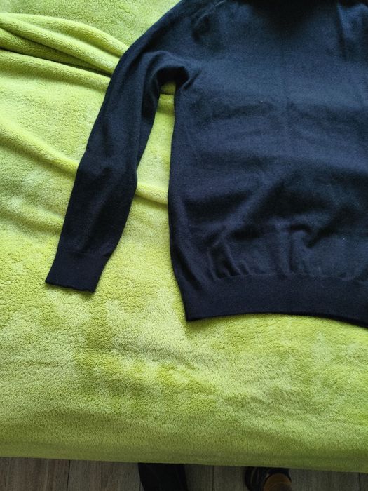 Reserved sweter golf  męski 100 wełna merino rozmiar M czarny