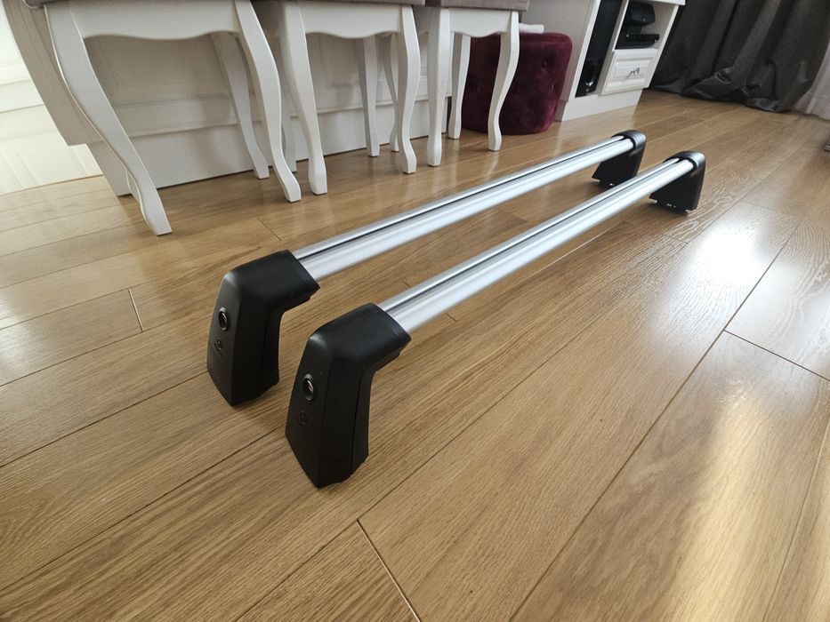 MERCEDES CLS C218 Kombi. ORYGINALNY Bagażnik na dach, belki bazowe.