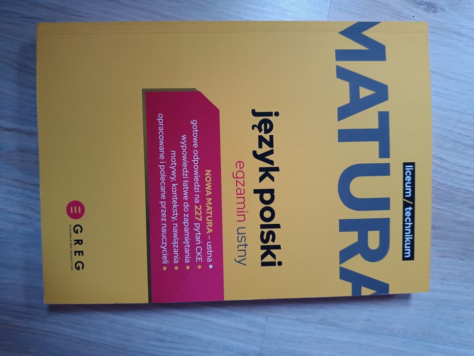 Matura ustna język polski