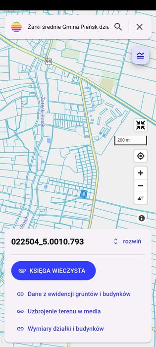 Wynajmę lub wydzierżawie Działkę Żarki średnie - Widok 3