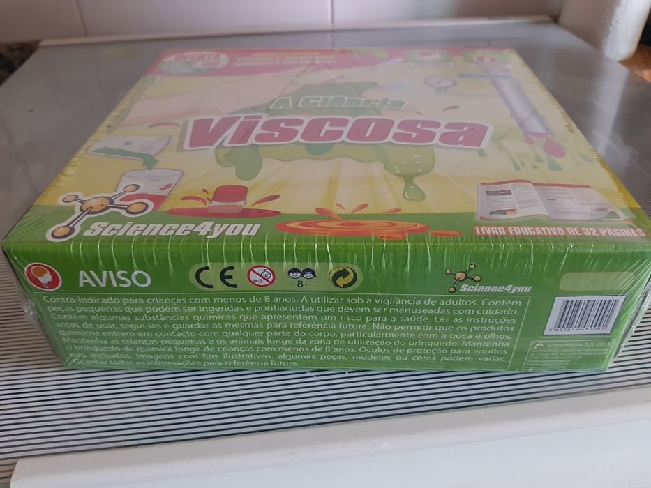 KIt "A Ciência Viscosa" SCIENCE 4 YOU - Nova. A estrear