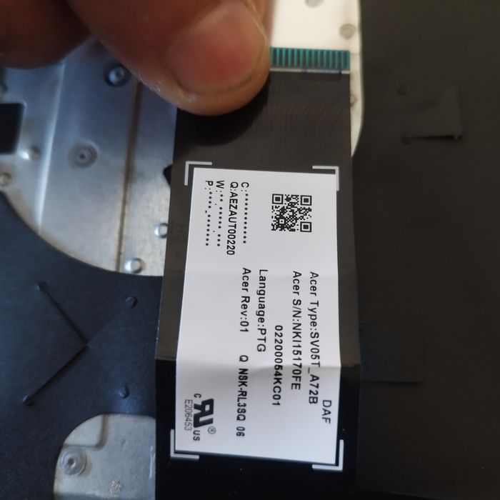 Teclado para Acer aspire 564409562945922122